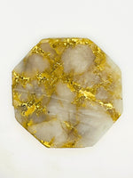 28ct Gold in Quartz Cabochon - Museum Grade