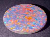 4.20ct Solid Australian BLACK Opal