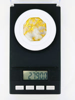28ct Gold in Quartz Cabochon - Museum Grade