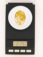 21ct Gold in Quartz Cabochon - Museum Grade