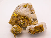 39.72 Grams Trio Californian Gold Quartz Nugget Specimens