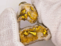 39.72 Grams Trio Californian Gold Quartz Nugget Specimens