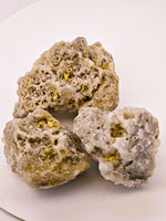 48.88 Grams Trio Colorado Crystalline Gold Quartz Nugget Specimens