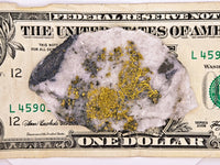 36.19 Grams Huge SUPER RICH Californian Gold Quartz Slab