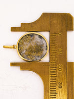 18K Alaskan Gold in Quartz Pendant
