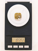 18.35ct Colorado Gold in Quartz Cabochon