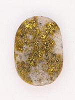 14.35ct Oval Colorado Gold in Quartz Cabochon