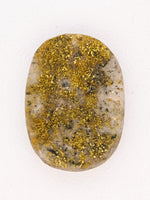 14.35ct Oval Colorado Gold in Quartz Cabochon