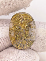 14.35ct Oval Colorado Gold in Quartz Cabochon
