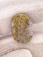 14.35ct Oval Colorado Gold in Quartz Cabochon
