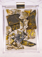 Gold Quartz Specimen Parcel 25.50 Grams