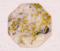 31.55ct Octagon Gold Quartz Cabochon