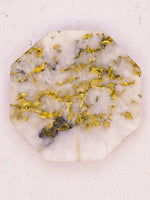 31.55ct Octagon Gold Quartz Cabochon