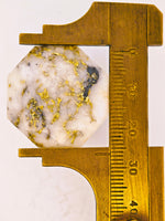 31.55ct Octagon Gold Quartz Cabochon