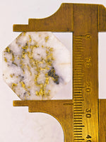 31.55ct Octagon Gold Quartz Cabochon