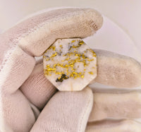 31.55ct Octagon Gold Quartz Cabochon