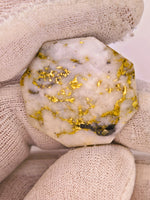 31.55ct Octagon Gold Quartz Cabochon