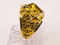22k Alaskan Gold Nugget Ring