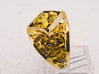 22k Alaskan Gold Nugget Ring