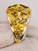 22k Alaskan Gold Nugget Ring