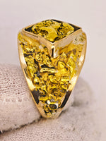 22k Alaskan Gold Nugget Ring