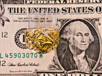 22k Alaskan Gold Nugget Ring