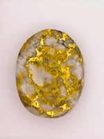 10.37ct 16to1 mine Gold Quartz Cabochon