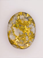 10.37ct 16to1 mine Gold Quartz Cabochon