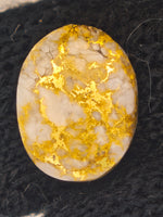 10.37ct 16to1 mine Gold Quartz Cabochon
