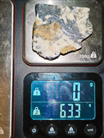 63.30 Grams Huge MEGA RICH Californian Gold Quartz Slab