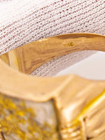 18K Gold in Quartz Ring - 16to1 Mine - GEM