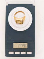 18K Gold in Quartz Ring - 16to1 Mine - GEM