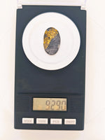 9.29ct Black Gold in Quartz Cabochon