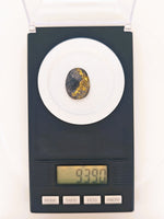 9.39ct Black Gold in Quartz Cabochon