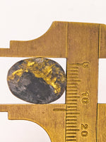 9.39ct Black Gold in Quartz Cabochon