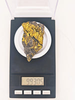 19.86 Grams RICH 22k Black Gold Quartz Slab