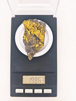 19.86 Grams RICH 22k Black Gold Quartz Slab