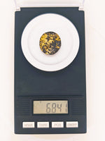 34.20ct RICH 22k Black Native Gold Cabochon