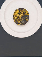 34.20ct RICH 22k Black Native Gold Cabochon