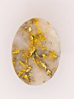 7.60ct 16to1 mine Gold Quartz Cabochon
