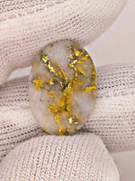 7.60ct 16to1 mine Gold Quartz Cabochon