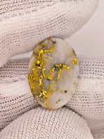 7.60ct 16to1 mine Gold Quartz Cabochon