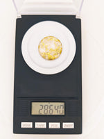 28.64ct 16to1 mine Gold Quartz Cabochon