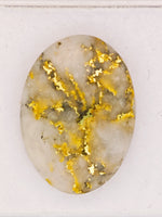 7.60ct 16to1 mine Gold Quartz Cabochon