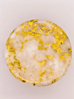 28.64ct 16to1 mine Gold Quartz Cabochon
