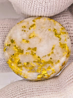 28.64ct 16to1 mine Gold Quartz Cabochon