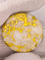 28.64ct 16to1 mine Gold Quartz Cabochon