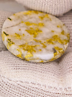 28.64ct 16to1 mine Gold Quartz Cabochon