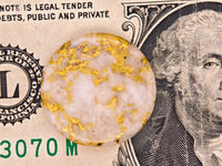 28.64ct 16to1 mine Gold Quartz Cabochon