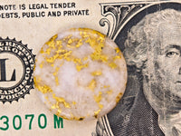 28.64ct 16to1 mine Gold Quartz Cabochon